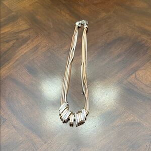Chic Gold and Silver Necklace